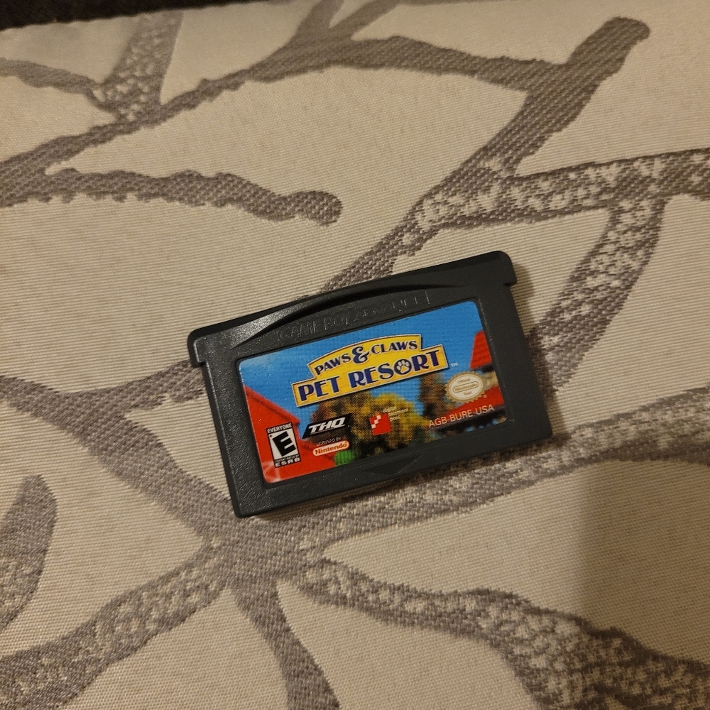 Game Boy Advance Paws & Claws Pet Resort